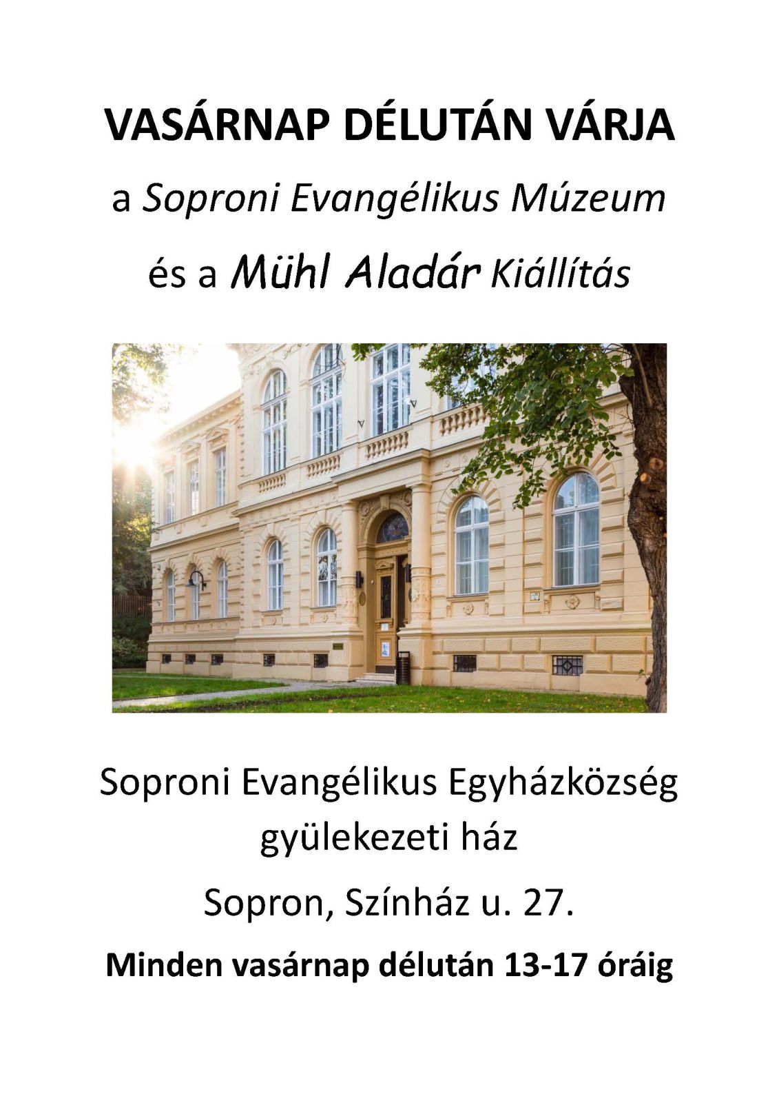 Kép a Soproni Evangélikus Gyűjtemények oldaláról